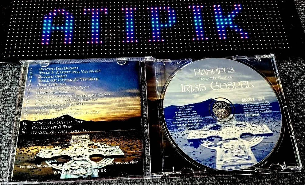 🎧 Panpipes - Toca lo mejor del gospel irlandés - CD Importado de Irlanda Raras🍀 – photo 3